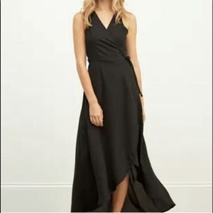 Abercrombie Black wrap dress NWOT